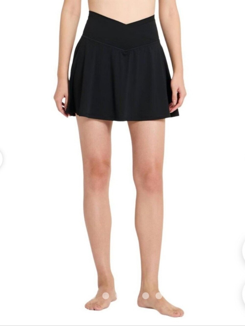 All in Motion Women's Black Knit Skort
